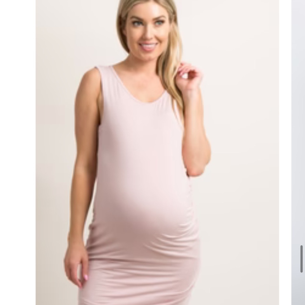 Pinkblush Light Pink Midi Dress